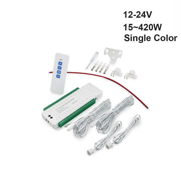 RL-STEP-04, 28 Steps LED Light Controller with Dual PIR Motion Sensor