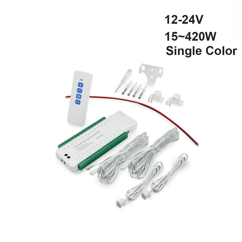 Motion Sensor Led Controller LED Strip Light Controller Wireless Motion Sensor Controller Kit - 12 ...
