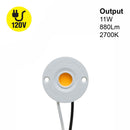 CBAC-042-36185-120V-2700K COB Paragon LED Module with H48185 LED Holder, 120V 11W 2700K(Soft White), lightsandparts