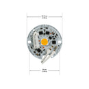 2 inch Round Disc LED Module TR05016-COB, 120V 16W 5CCT(2.7K, 3K, 3.5K, 4K, 5K), lightsandparts