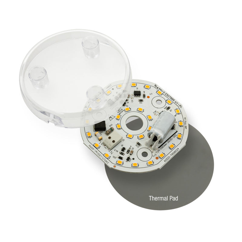 3.14 inch Round Disc LED Module TR08024, 120V 24W 3000K(Warm White), lightsandparts
