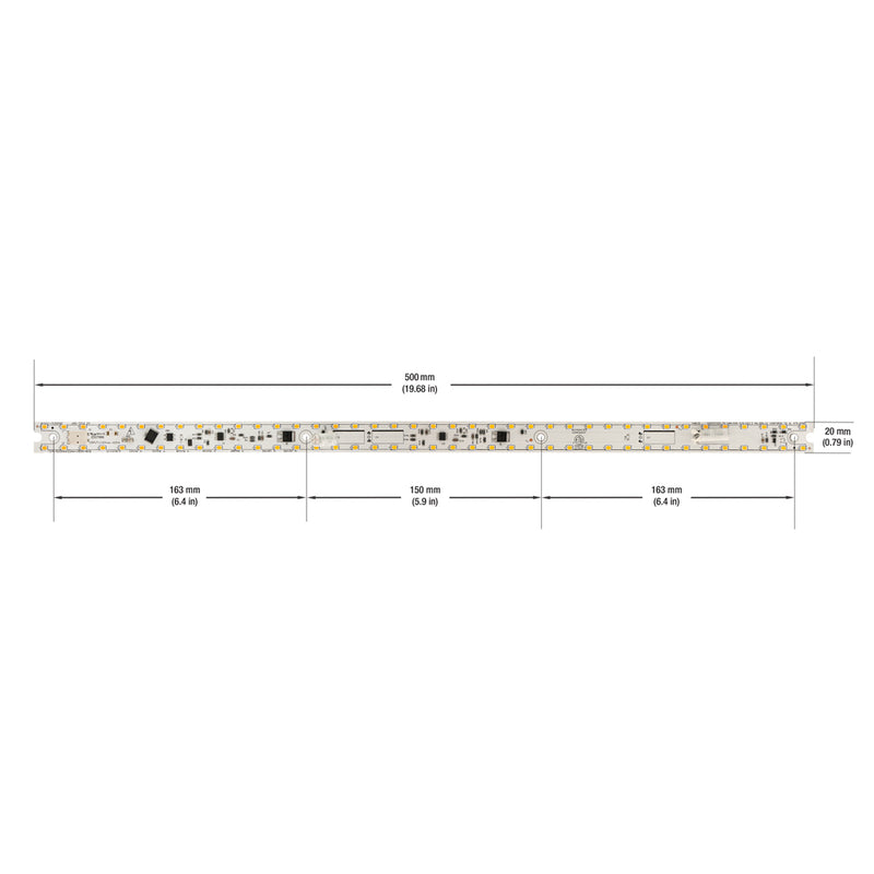 19.7 inch Linear LED Module TL50040, 120V 40W 3000K(Warm White), lightsandparts