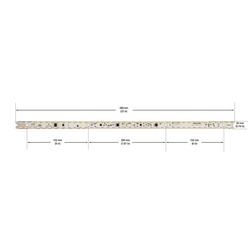 22 inch Linear LED Module TL55840, 120V 40W 3000K(Warm White), lightsandparts