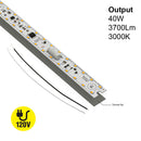 23.6 inch Linear LED Module TL60040, 120V 40W 3000K(Warm White)