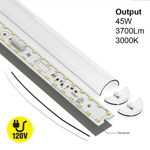 33.5 inch Linear LED Module TL85045, 120V 45W 3000K(Warm White), lightsandparts