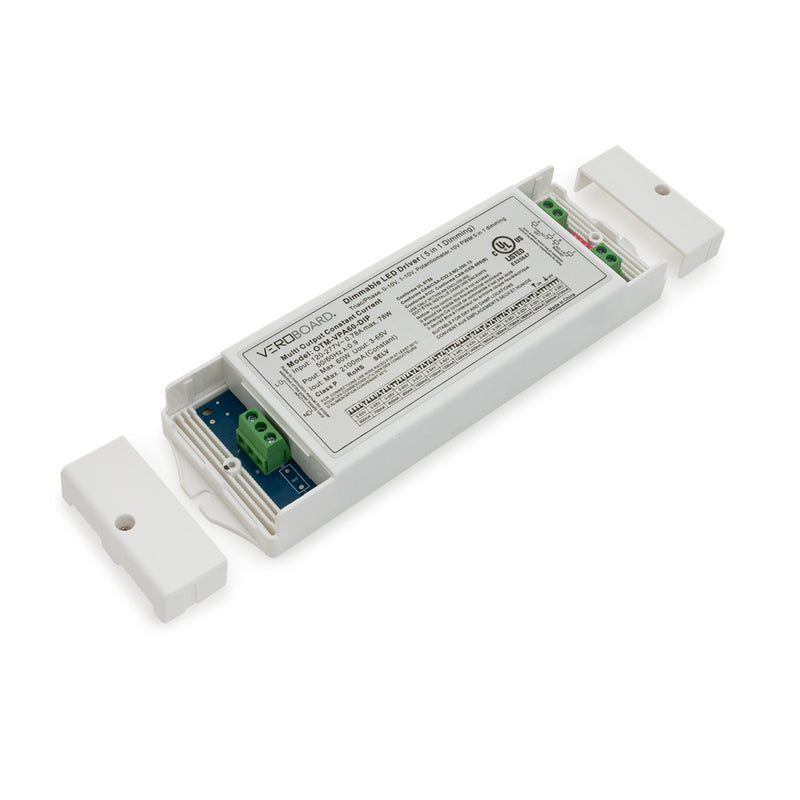 OTM-VPA60-DIP Selectable Constant Current LED Driver (5 in 1 Dimming) 600mA~2100mA 3-65V 60W