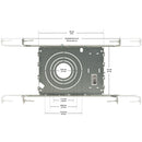 MP-UNV-23355 New Construction Universal Mounting Plate for 2, 3, 3.5, 5 inches with 2 hanger bar, lightsandparts