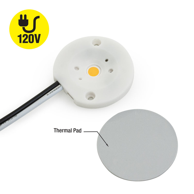 PCK 02-005-930-120-C1 YUNLT LED Module, 120V 5W 3000K(Warm White), Lightsandparts