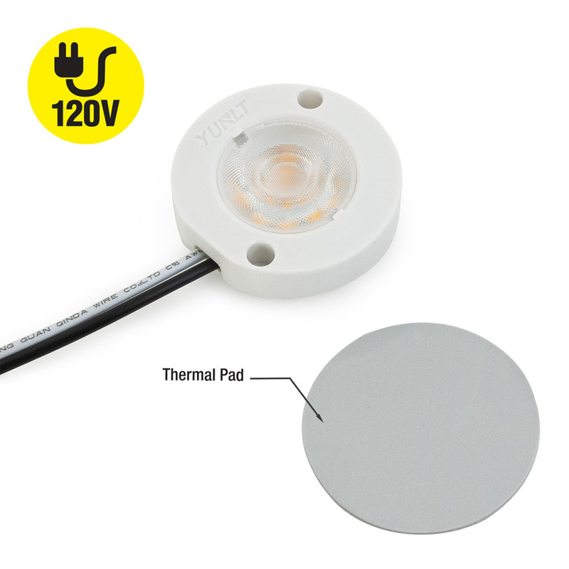 PCK 03-005-930-120-S1 YUNLT LED Module, 120V 5W 3000K(Warm White), lightsandparts