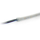 5M(16.4ft) Outdoor LED Strip Light COB, 24V 6.6(w/ft) 896(LEDs/m) RGBW Gold PCB