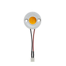 8CBCC-024-20134-009V-3000-U06 COB Paragon LED Module with G21100110 LED Holder, 9V 6W 3000K (Warm White), Lightsandparts