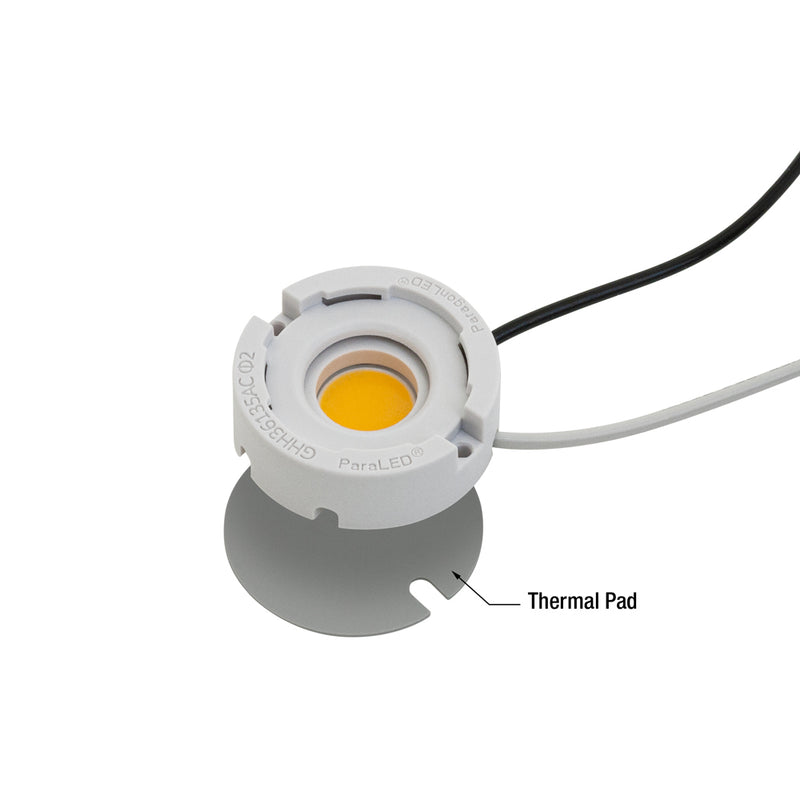 CDHT-042-36135-120V-3000K  U11 COB Paragon LED Module with GHH36135AC LED Holder, 120V 12W 3000K(Warm White), lightsandparts