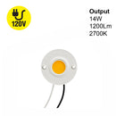 CBAC-042-36185-120-2700 G17 COB Paragon LED Module With H48185AC LED Holder, 120V 14W 2700K(Soft White), lightsandparts