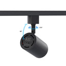 Black LED Track Light Head VBD-LW-TRB12W-5C-B-XX, 120V 12W 5CCT(2.7K, 3K, 3.5K, 4K, 5K), lightsandparts