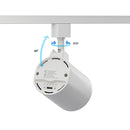 White LED Track Light Head VBD-LW-TRB30W-5C-W-XX, 120V 30W 5CCT(2.7K, 3K, 3.5K, 4K, 5K), lightsandparts