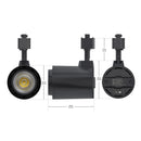  Black LED Track Light Head VBD-LW-TRB30W-5C-B-XX, 120V 30W 5CCT(2.7K, 3K, 3.5K, 4K, 5K), lightsandparts