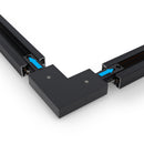 Track L shape Joiner Black H-Type 0335-LJB