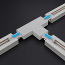 Track T shape Joiner White H-Type 0336-TJW