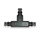 Track T shape Joiner Black H-Type 0336-TJB