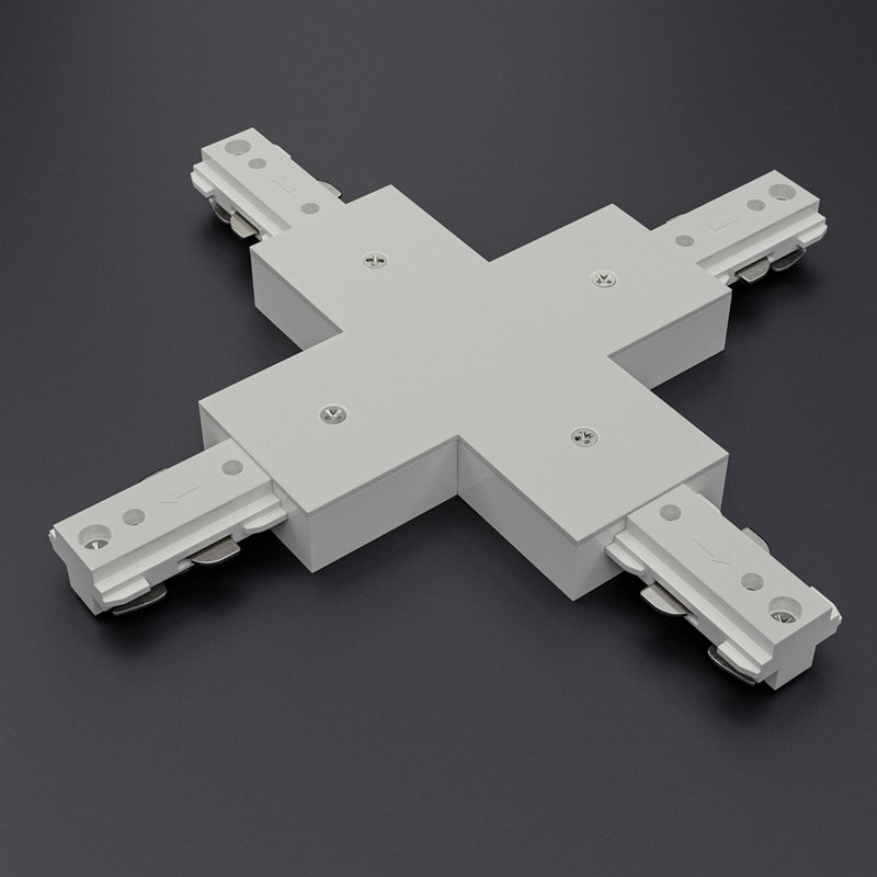 Track Cross Joiner White VBD-0337-CJW, lightsandparts