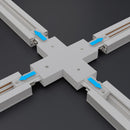 Track Cross Joiner White H-Type 0337-CJW