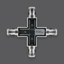 Track Cross Joiner White H-Type 0337-CJW