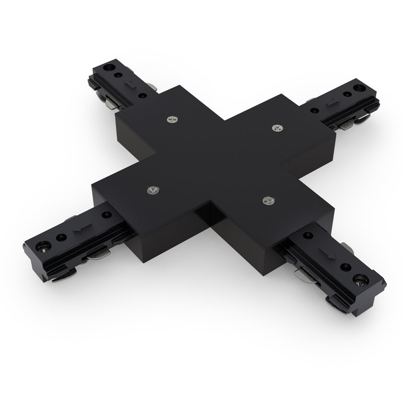 Track Cross Joiner Black VBD-0337-CJB, lightsandparts