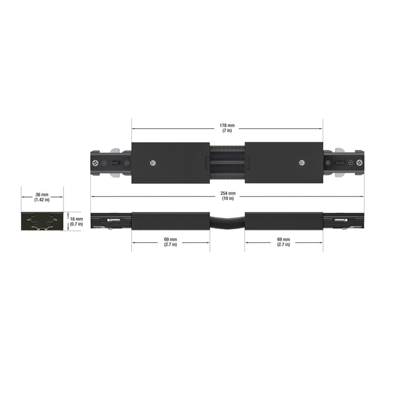 Track Angel Joiner Black H-Type VBD-0339-AJB, lightsandparts