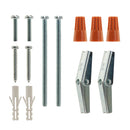 Track Floating Canopy White H-Type 0341-FCW