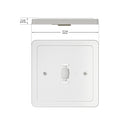 Track Monopoint Canopy White VBD-0343-MCW, lightsandparts