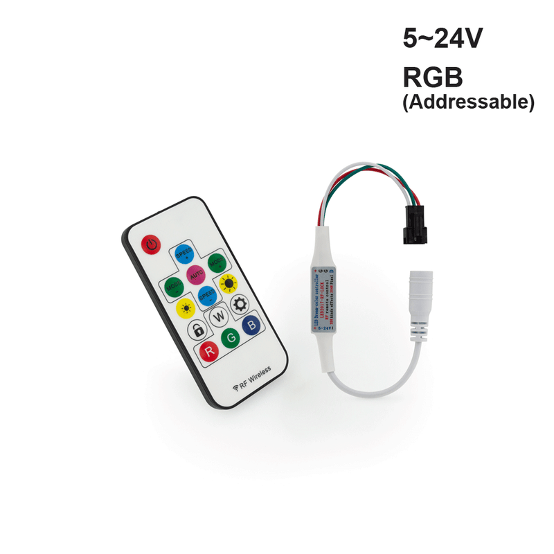 SP103E Simple SPI Controller + Remote 5-24V