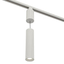 Adjustable height white Track Pendant Light Dimmable VBD-GD22D10D-3CCT-W, 120V 10W3CCT 36 Degree, gekpower