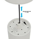 Adjustable hight white Track Pendant Light Dimmable GD22D10A-3CCT-W, 120V 10W3CCT 36 Degree