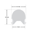 8mm Recessed Silicone LED neon Cover