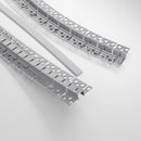 Type 101, Flexible Recessed LED Aluminum channel for Drywall(Plaster-In), 3Meters (118inches)