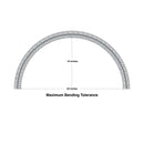 Type 101, Flexible Recessed LED Aluminum channel for Drywall(Plaster-In), 3Meters (118inches)