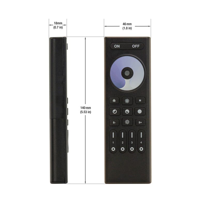 Dimmer Remote controller RC01RF-DIMMING, lightsandparts