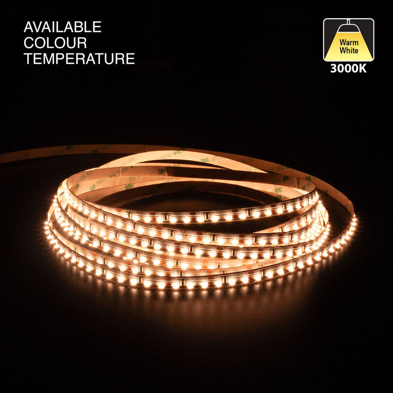 5M(16.4ft) Side emitting Indoor LED Strip Light 315, 12V 3(w/ft) 329-402(Lm/ft) 120(LEDs/m) 3K(Warm White), LIGHTSANDPARTS