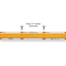 5M(16.4ft) Double row Indoor LED Strip COB, 24V 6.6(w/ft) 665(Lm/ft) 960(LEDs/m) CCT(2.7K, 3K, 3.5K)