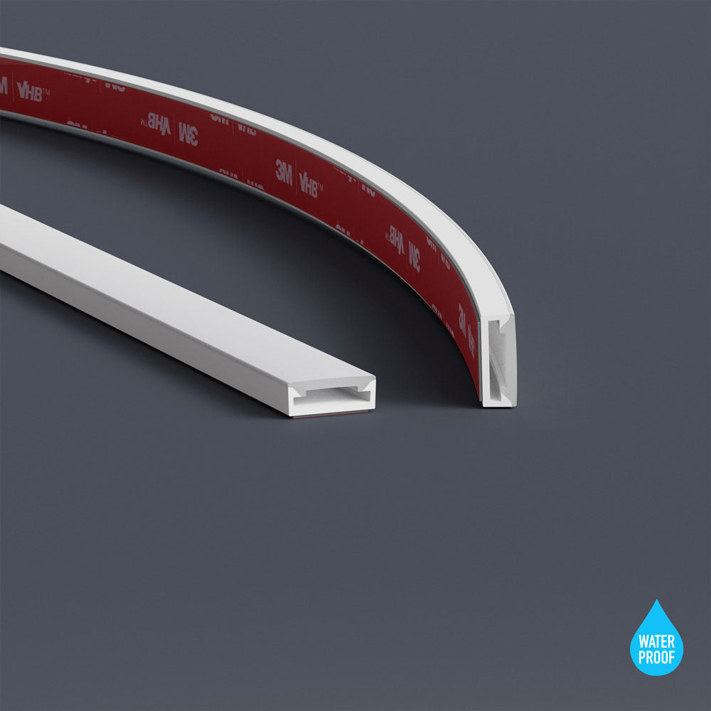 White Silicone Flexible LED Neon channel N1505-SF-W, per foot(30.5cm)