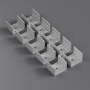 Neon LED Channel Mounting Clips CLN3020-MC