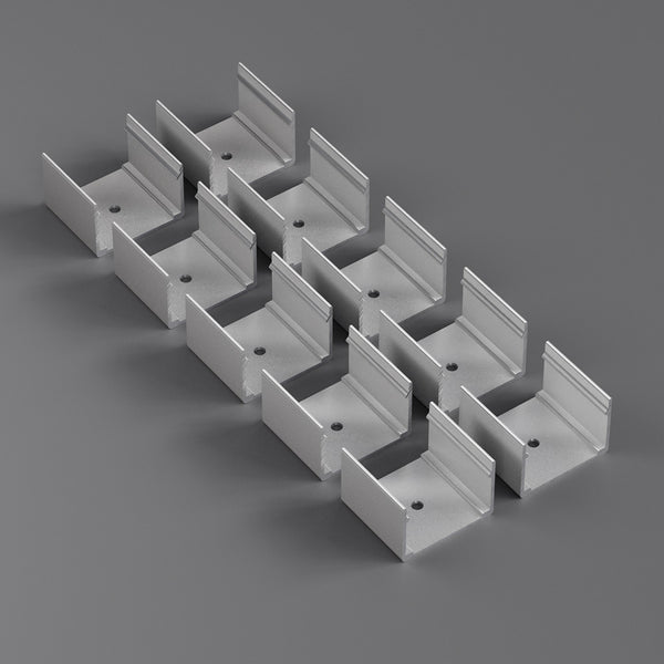 Neon LED Channel Mounting Clips CLN3020-MC