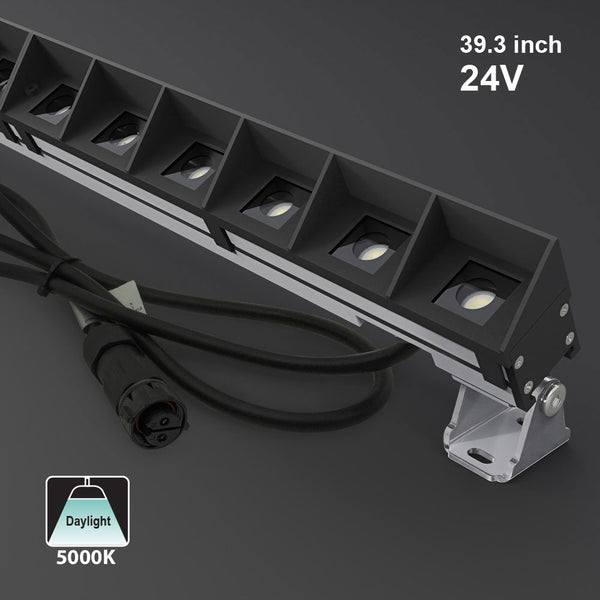 Linear LED Wall Washer, 100cm (3.28ft) 24V 29W 5000K