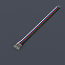 12mm LED Strip to Wire Connectors, 50RGBWBC-12mm-1S1W RGBW (Pack of 1)