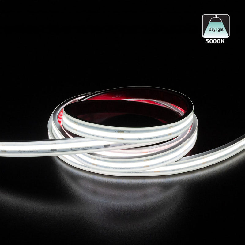 Custom cut Outdoor COB LED Strip Light, 24V 4.5(w/ft) 363(Lm/ft) CCT(2.7K, 3K, 3.5K, 4K, 5K) per foot