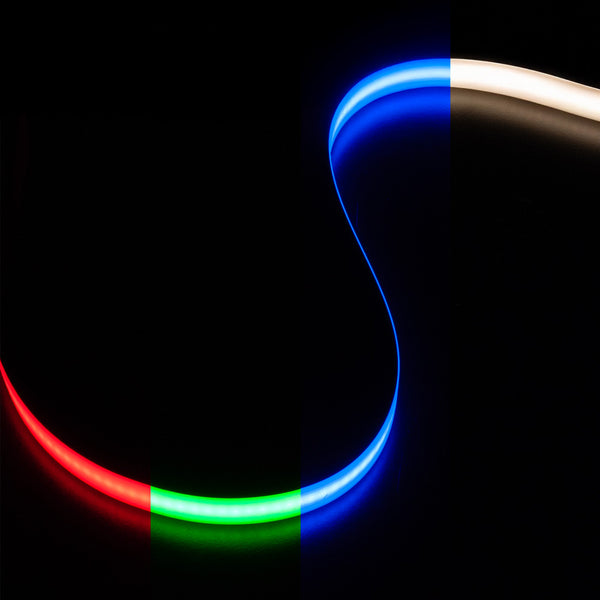 Custom cut Outdoor COB LED Strip Light, 24V 6.6(w/ft) RGBW - per foot