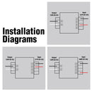 Step-Down Transformer 277V, 347V, 488V to 120V 60W