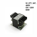 Step-Down Transformer 277V, 347V, 488V to 120V 60W