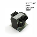 Step-Down Transformer 277V, 347V, 488V to 120V 200W