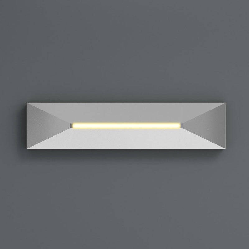 4 inch Linear Step Light 24V 0.6W CCT(2.7K, 3K, 3.5K, 4K, 5K) Silver Grey